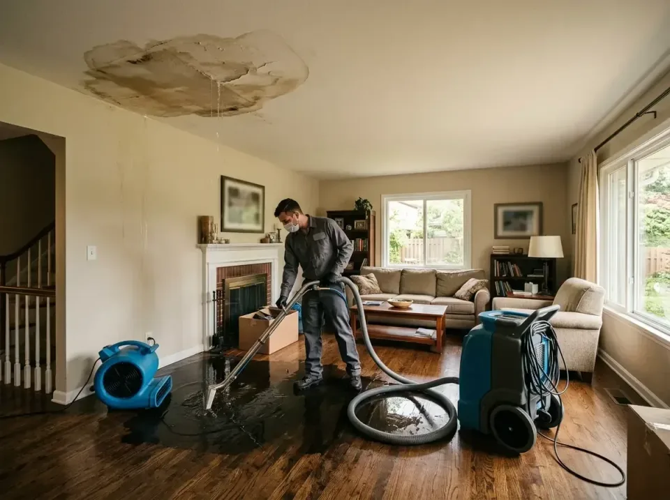attic-pipe-burst-ceiling-drip-008 — frequently asked questions, Water Damage Restoration & Carpet Care in Tchula, MS